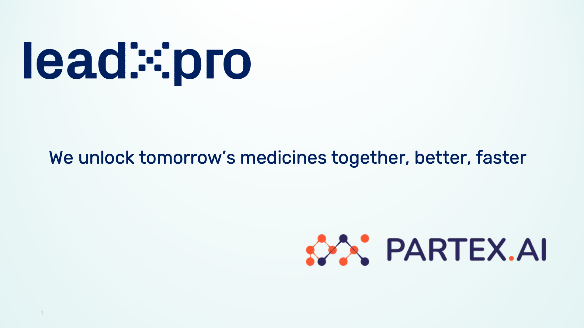 Partex.AI and leadXpro announce collaboration to expand indications and support out-licensing of A2BR antagonist program
