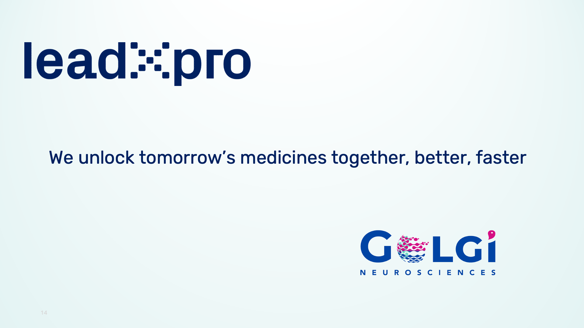 Golgi Neurosciences and leadXpro announce collaboration on GPR65 modulators